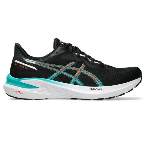 Zapatillas ASICS Gt-1000 13 Black/Wave Teal Hombre