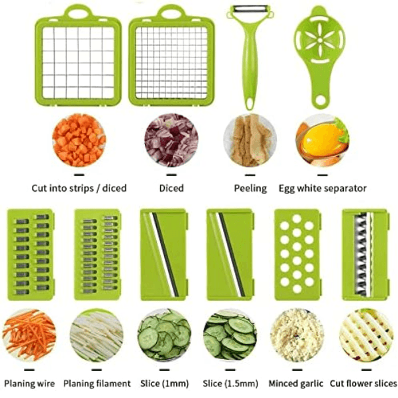 Cortador-Rallador-Y-Picador-De-Frutas-y-Verduras---Manual-Cocina