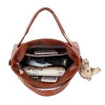 Set-Cartera-Bolso-Billetera-4-en-1-Elegante-Osito-Marron