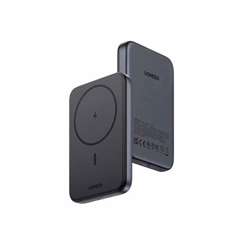 Power Bank Ugreen magnético con carga inalámbrica 10000mAh 20W Negro Pb561 25919