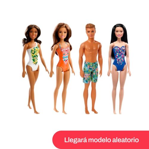 Muñeca Barbie playa