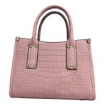Bolso-Cartera-De-Mano---Morral-Mujer-De-Cuero-Pu-Palo-Rosa