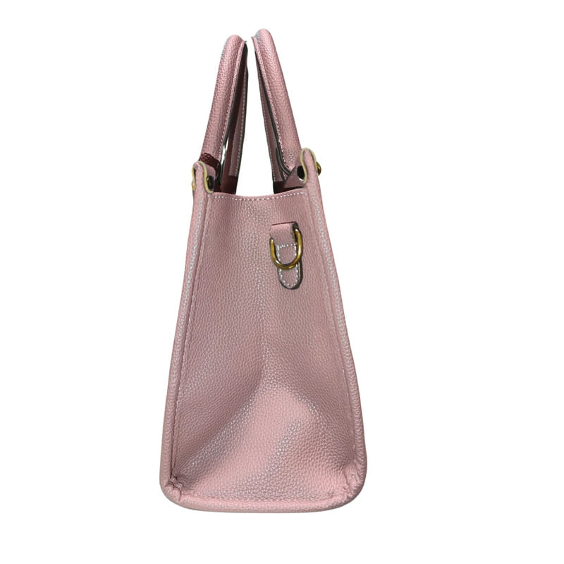Bolso-Cartera-De-Mano---Morral-Mujer-De-Cuero-Pu-Palo-Rosa