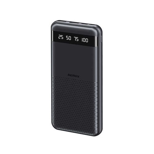 CARGADOR PORTÁTIL REMAX ULTRA SLIM 10000mAh 2.4A RPP-10 NEGRO