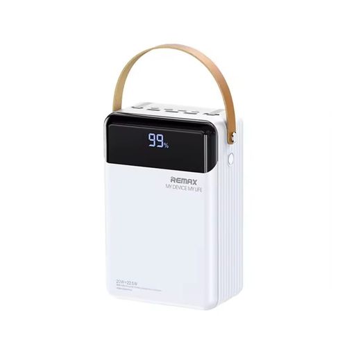 CARGADOR PORTÁTIL REMAX 60000mAh PD 20W+QC 22.5W RPP-565 BLANCO