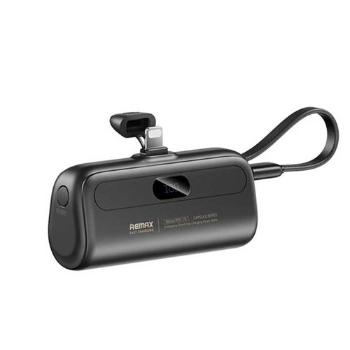 CARGADOR PORTÁTIL REMAX 5000mAh 20W Tipo C RPP-76 NEGRO