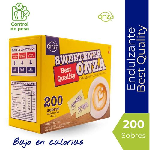 Sweetener Onza Endulzante Con Sucralosa Polvo
