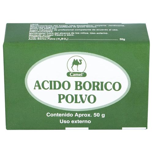 Acido Bórico - Caja 50 UN