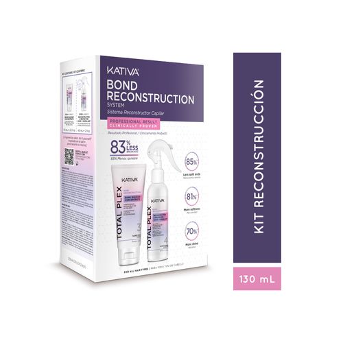 Kit Reconstructor Capilar Kativa Total Plex - Caja 2 UN