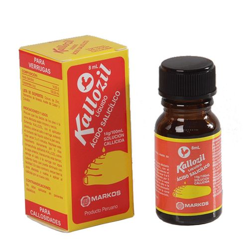 Kallozil  17 g/100 mL Solución tópica