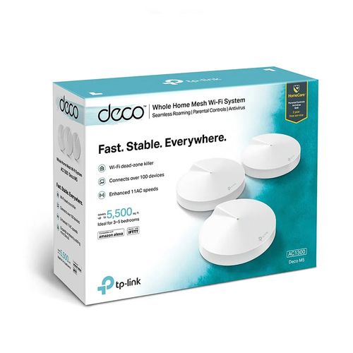 Tp link Deco M5 3-pack AC1300 Smart Home Mesh Wi-fi