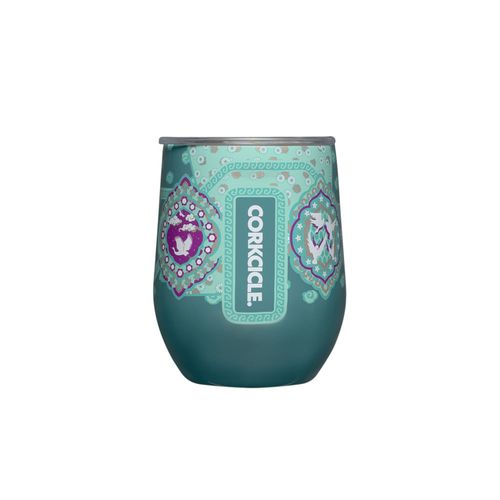 Stemless 12 Oz Disney Princess Jasmine Verde