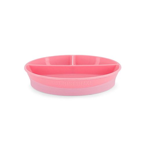 Plato Twistshake Divided 6+m Pastel Pink - 1 UN