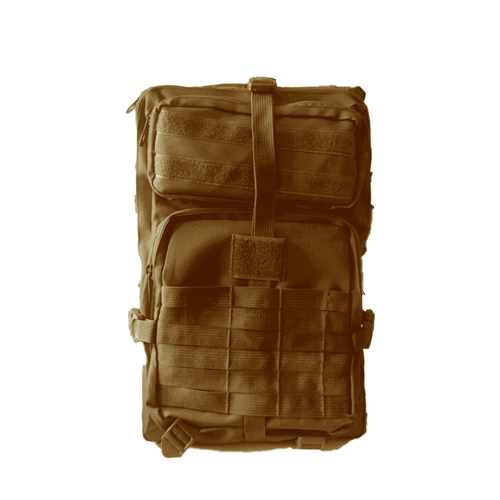 MOCHILA TÁCTICA TIPO MILITAR GRANDE DE 45 LITROS CAMPING M1 COYOTE