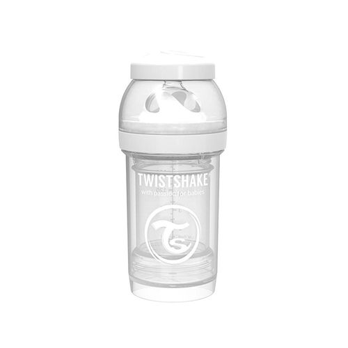 Biberón Twistshake Anti-Colic White - Frasco 180 ML
