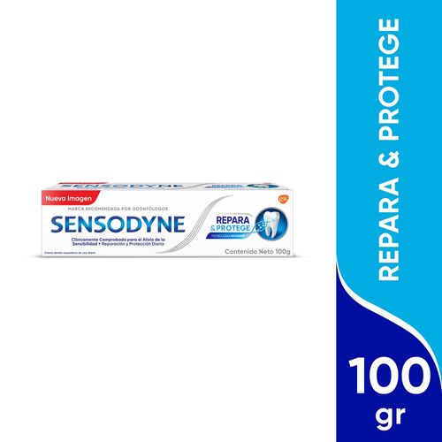 Crema Dental Sensodyne Repara & Protege - Tubo 100 G