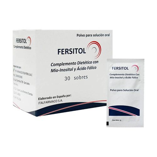Fersitol  2000mg-200µg Polvo para Solución Oral