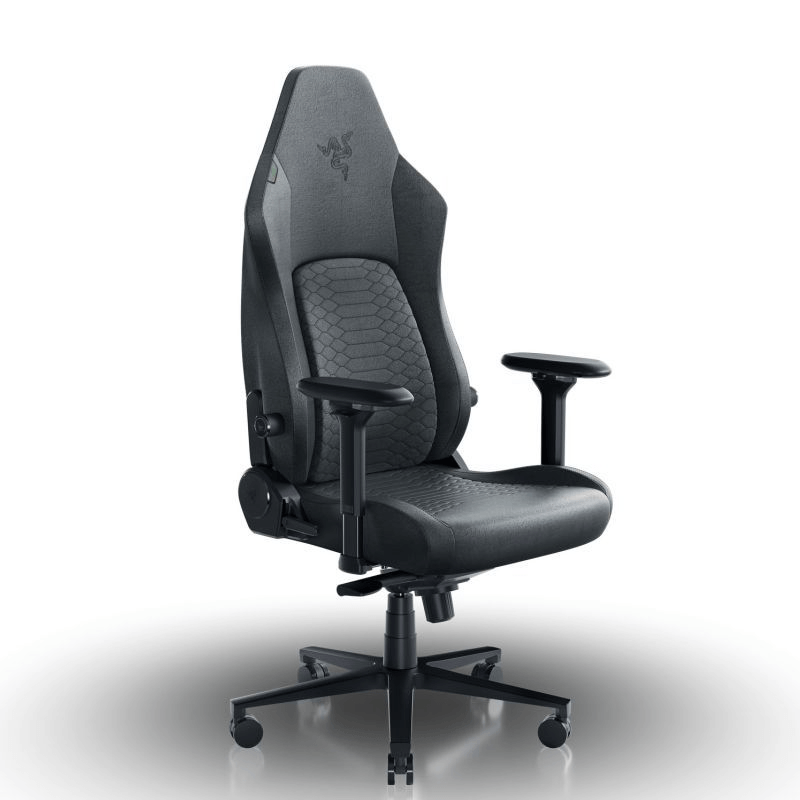 SILLA-GAMER-RAZER-ISKUR-V2-MATERIAL-TELA-COLOR-GRIS