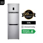 Refrigeradora-Samsung-328LT-All-Around-Cooling-RB33J3230SA-PE-Plateado