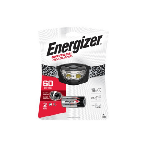 ENERGIZER 60 LUMENS LINTERNA FRONTAL - CABEZA - MANOS LIBRES