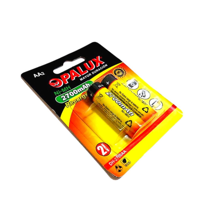 PILAS-RECARGABLES-AA-OPALUX-12-V-2700-MAH
