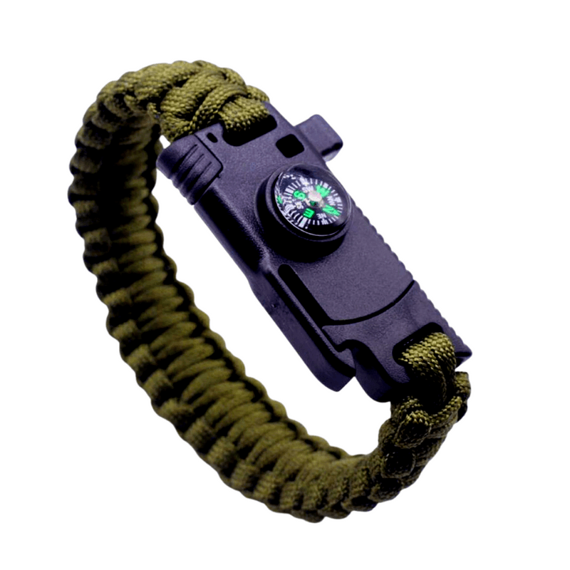 PULSERA-TACTICA-PARACORD-CAMPING-Y-SUPERVIVENCIA-CON-NAVAJA-VERDE