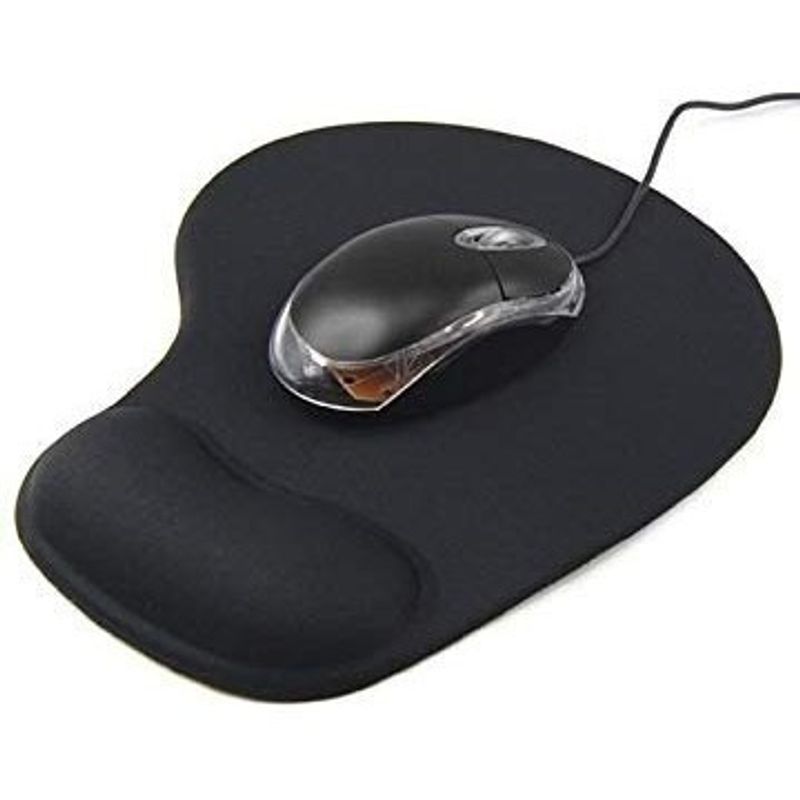 PAD-MOUSE-CON-ALMOHADILLA-MUÑEQUERA-DE-GEL-NEGRO