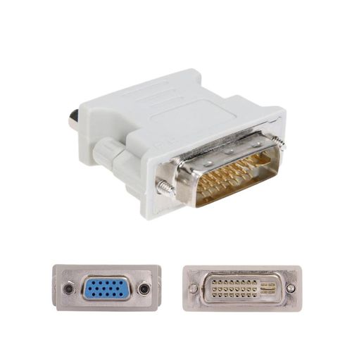 ADAPTADOR CONVERTIDOR DVI (MACHO 24+5) A VGA (HEMBRA)