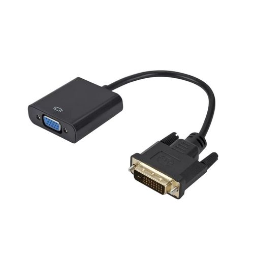 CABLE ADAPTADOR DE VIDEO DVI 24+1 MACHO A VGA HEMBRA