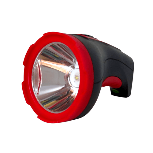 LINTERNA POTENTE 5W RECARGABLE 1 LED CAFINI CN-1820-5W ROJO