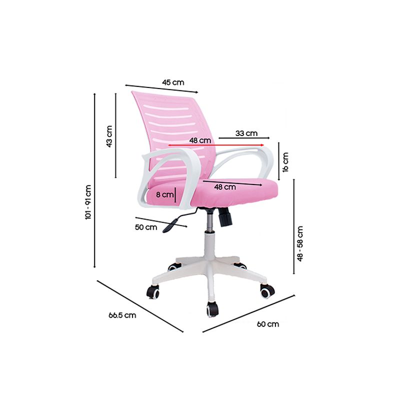 Silla-de-Oficina-Ergonomica-Kandy-Base-de-Nylon---Sistema Basculante