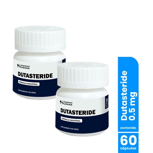 Dutasteride 0.5% Cápsulas 30 Und - Dermo Sumak 2 Unid