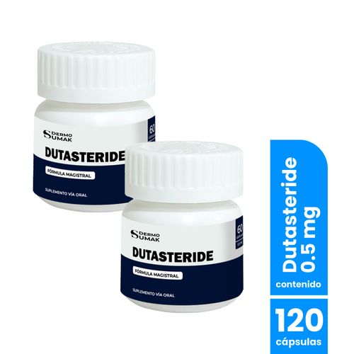Dutasteride 0.5% Cápsulas 60 Und - Dermo Sumak 2 Unid