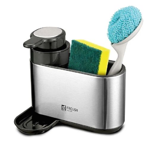 Dispensador/Organizador p/Lavadero Acero Inox - 10261018