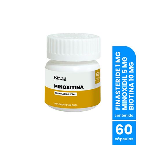 Minoxitina 5 Cápsulas 60 Und - Dermo Sumak
