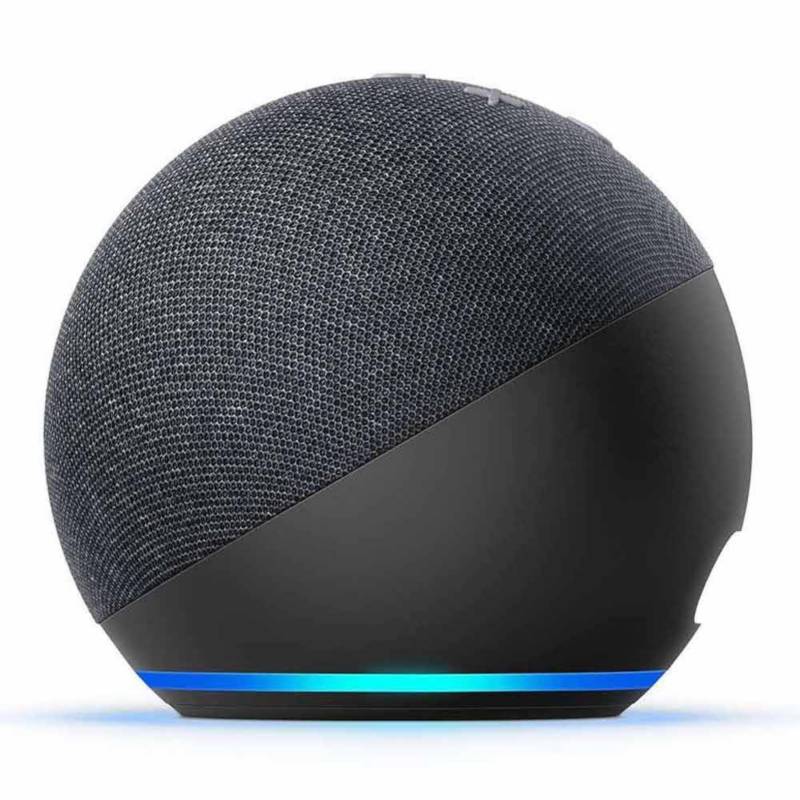 PARLANTE-INTELIGENTE-AMAZON-ALEXA-ECHO-DOT-5TA-GENERACION---NEGRO