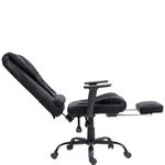 Sillas-Ergonomica-de-Oficina-Gerencial-con-Base-de-Acero-Roma-Komsum-Negro