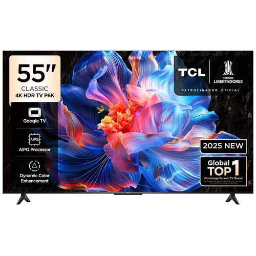 Televisor TCL LED 55" UHD 4K Smart TV 55P6K