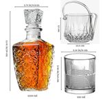 Jgo-8pc-Vasos-330ml---Hielera-de-Bar-1L---Whiskera-Escoces-1L