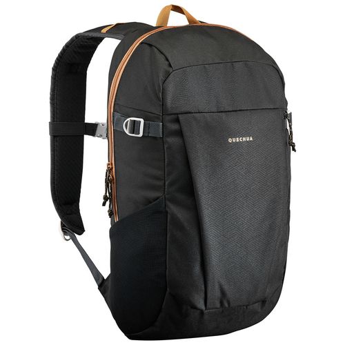 MOCHILA DE MONTAÑA Y SENDERISMO QUECHUA NH100 20 LITROS NEGRO