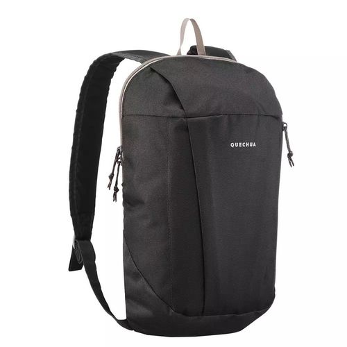 MOCHILA DE MONTAÑA Y SENDERISMO QUECHUA NH100 10 LITROS NEGRO