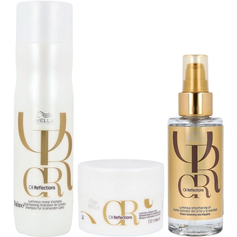 Shampoo-250ml---Mascarilla---Aceite-Wella-Oil-Reflections