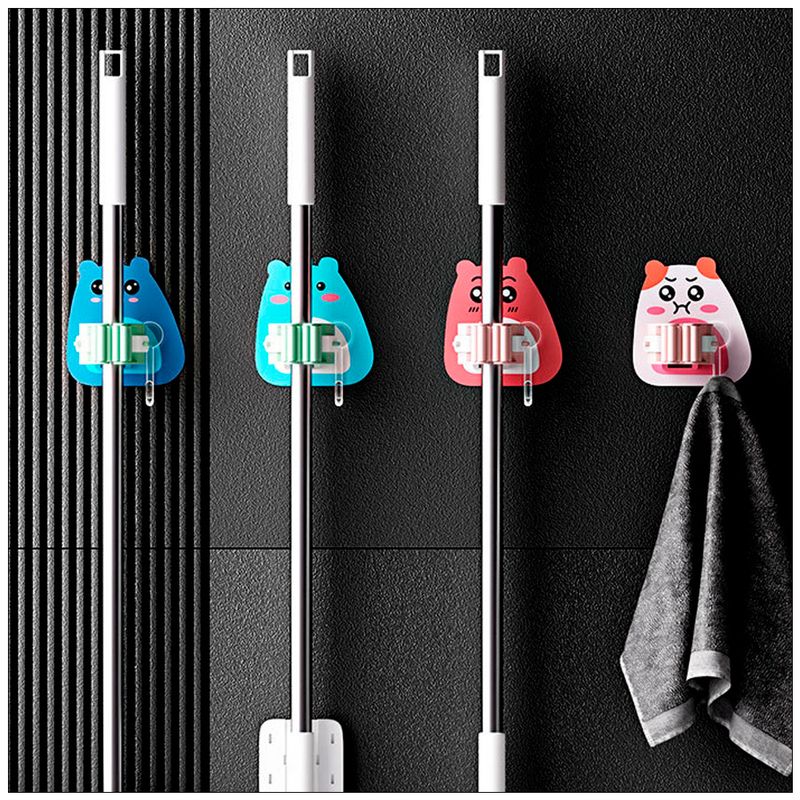 Colgador-Organizador-de-Escobas-y-Trapeadores-Soporte-N60-Gato-Fucsia