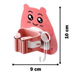 Colgador-Organizador-de-Escobas-y-Trapeadores-Soporte-N60-Gato-Fucsia