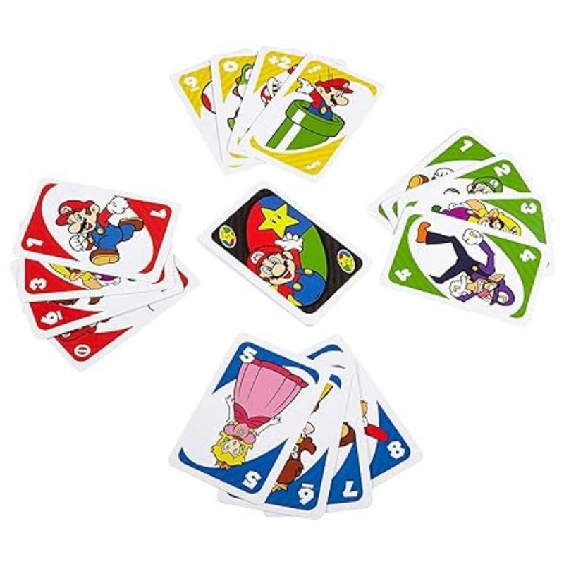 Uno-Juego-de-Cartas-Super-Mario-Bross