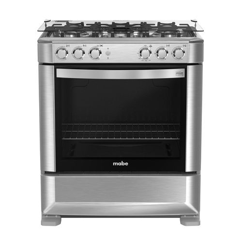 Cocina de Piso Mabe 5 Hornillas a Gas 76CM CMP7628FX0 Inox