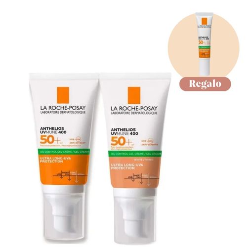 Pack LRP Protección Anthelios Segura Con y Sin Color