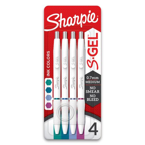 Gel SHARPIE Bolígrafo Bar Blanco 0.7M X4