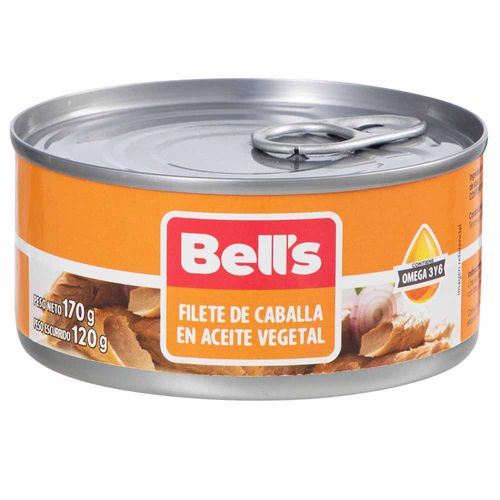 Filete de Caballa en Aceite BELL'S Lata 170g