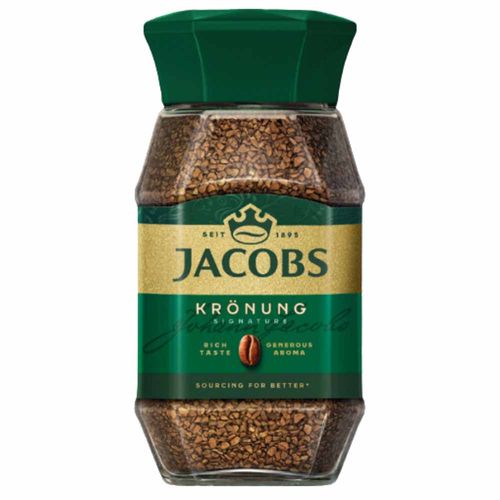 Café Instantáneo Liofilizado Intenso JACOBS Frasco 100g